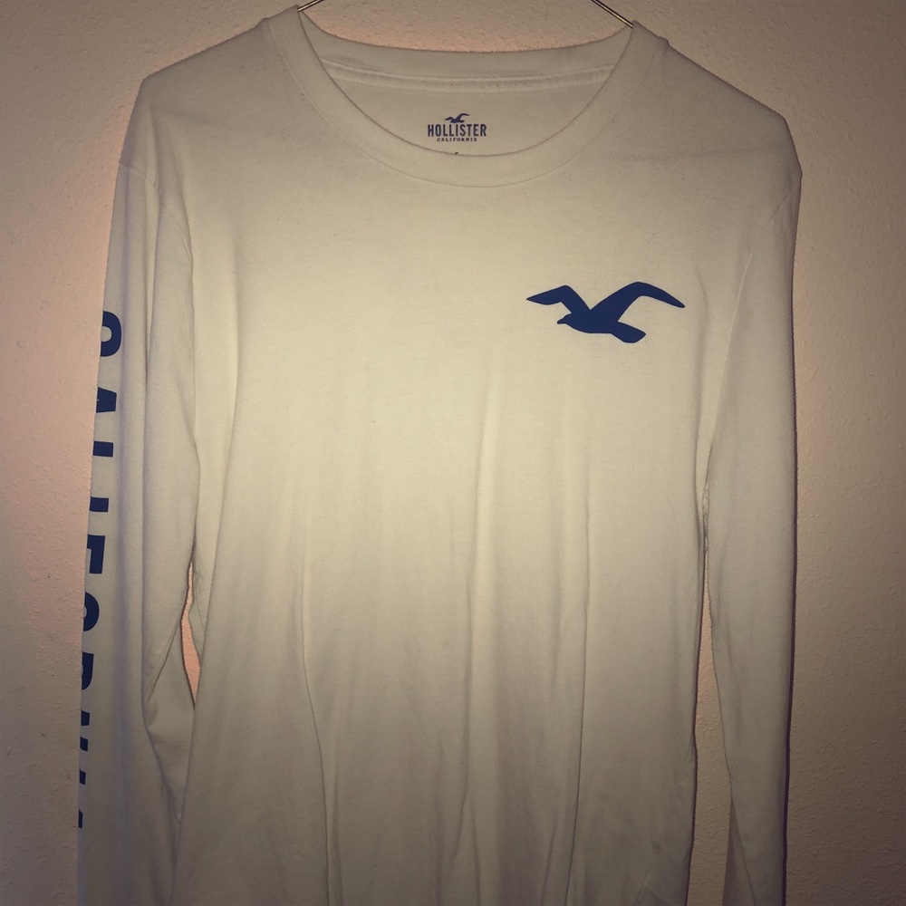 HOLLISTER MEN LONG SLEEVE SHIRT SMALL